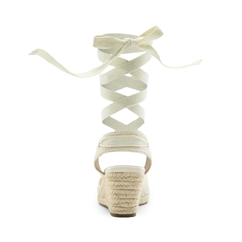 Image of DREAM PAIRS Espadrille Platform Wedge Sandals
