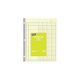 Staples Columnar Books 100 Pages Green 2/Pack
