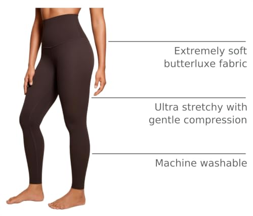 Image of CRZ YOGA Super High Waist Leggings 28 inch | Butterluxe, Extremely Soft, Gentle Compression, Yoga, Over Belly, for Women