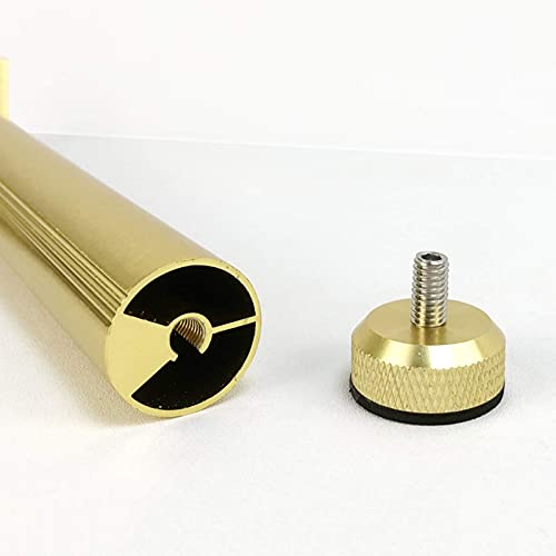 Patas de aluminio para muebles de altura regulable visualmente en salones 7