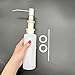 JZK Dispensador jabón para Fregadero Cocina con Botella 300ml Imagen de JZK Dispensador jabón para Fregadero Cocina con Botella 300ml