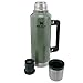 Stanley Classic Vacuum Insulated Wide Mouth Bottle 18/8 Stainless Steel Thermal Bottle for Cold & Hot Beverages - 2.0 QT