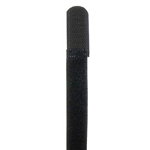 10x Velcro Cable Ties 400 x 30 Black Velcro/Velcro on Equilateral Velcro, regulär - Image 2