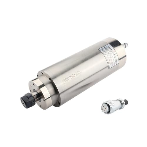 WAAZVXS GDK100-24Z/3.2kw CNC Spindle 100mm Water Cooled Spindle Motor 220V/380V ER20 Chuck Nut for Router Metal Milling Tool (Color : 3.2kw 220V)