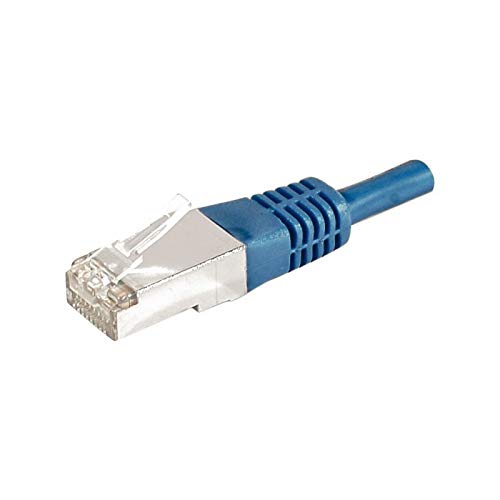 Preisvergleich Produktbild Patchkabel F / UTP, CAT.6a, blau, 10,0 m