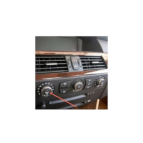 Panneau de commande de climatisation BMW E60 E63 bouton de réglage
