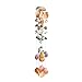 LuckyTagy WindChimes in/Outdoors Wind Chimes Creative Fai da Te Chimes VEDIALI SHOH Shek Pacchetto Pacchetto di Materiale ANCHIO Bambini PUBLE Decorazioni Fame CHIMAZIONI VENDO