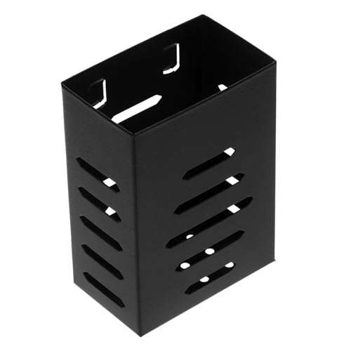 SOLUSTRE Wall Mounted Chopstick Holder Multi Function Cutlery Organizer for Spoons Forks and Utensils Stylish Kitchen Storage with Drainage Design Sturdy Material