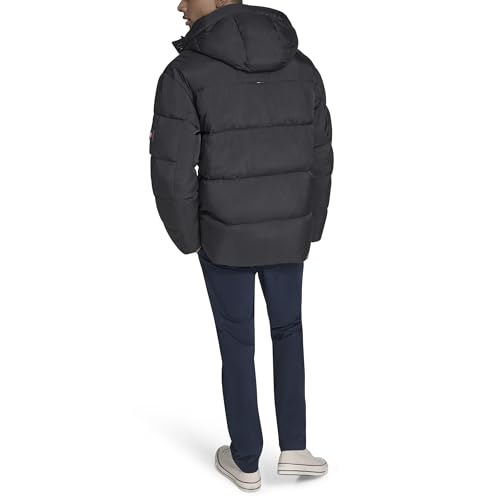 Tommy Hilfiger Men's Heavyweight Quilted Puffer Jacket4