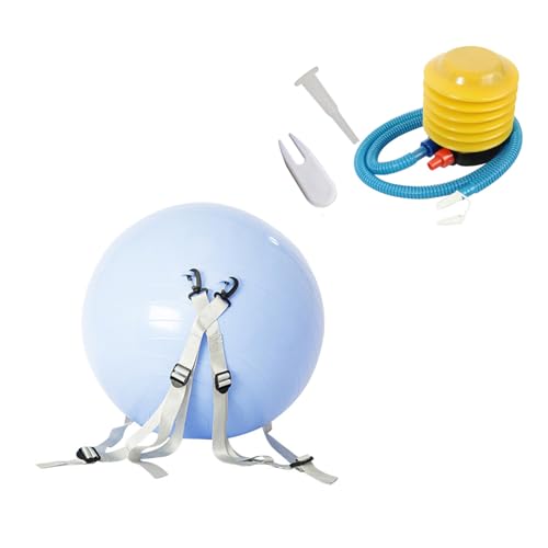 Pelota de equilibrio inflable y cinturón de entrenamiento para fitness y tonificación muscular