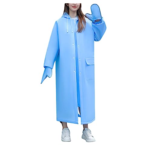 Veste de pluie poncho poncho poncho à imperméable solide femmes UNeedVog masque
