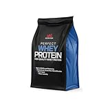 XXL Nutrition - Perfect Whey Protein - Eiweiss Pulver, Beste Qualität 100% reines Konzentrat, Mit EAA & BCAA - 78,5% Proteingehalt - 4000 Gramm - Erdbeere - Banane