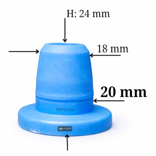Image of Universal Air Cooler Drain Plug Rubber Cap 1 cm to 2 cm (20mm) | Compatible with Symphony & Other Coolers | Leak-Proof Water Drain Plug Replacement for Air Cooler Tank (20mm)