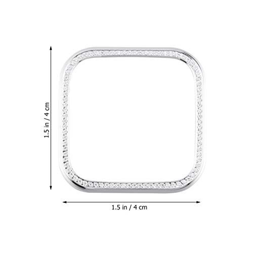 UKCOCO Custodia per Fitbit Versa, Luxury Bling