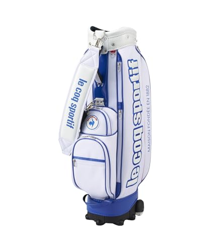 送料無料/超美品 お買い得ルコック高級キャディーバッグWHITE 楽天市場】ルコック キャディバッグ（カラーホワイト