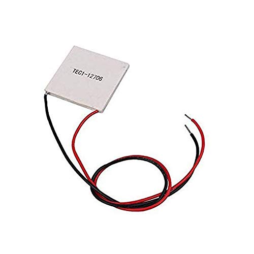 Lheng Semiconductor Refrigeration Tablets TEC1-12706 12V 6A Heatsink Thermoelectric Cooler Cooling Peltier Plate Module 40x40MM