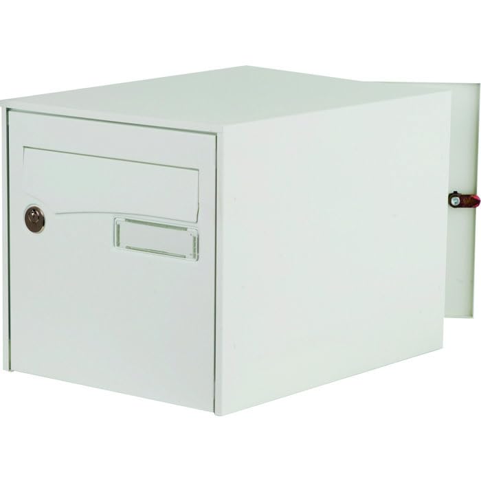 Boîte à lettres double face blanc - DECAYEUX