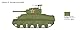 Italeri 25751 1:56 US M4 Sherman (75 mm) - Modellbau, Bausatz, Standmodellbau, Basteln, Hobby, Kleben, Plastikbausatz, detailgetreu, Unlackiert, Geformte Farbe