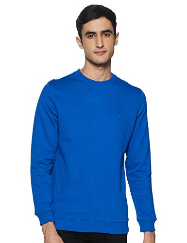 Image of Van Heusen Men Round Neck Cotton Sweatshirt