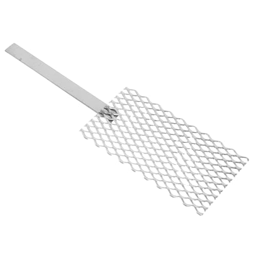 IWOWHERO Mesh Tool for Jewelry Plating with Handle Multi Functional Metal Electrolysis Device Advanced Electroplated Mesh for Professional Jewelry Refinishing and Crafting Needs