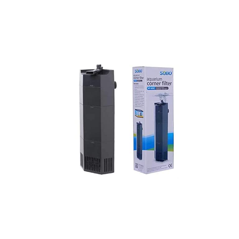 Innovatives SOBO WP-909C Aquarium Internal Corner Filter| Power : 28W | Output : 1600L/H Corner Aquarium Filter (Biological Filtration for Salt Water and Fresh Water) (B0C6L73G8C) Amazon Price History, Amazon Price Tracker