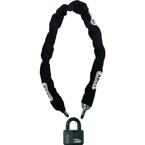 ABUS Antivol Moto 37RK/70 + 14MK - chaîne de Moto avec Cadenas - Niveau de sécurité 20 - Longueur de chaîne 180