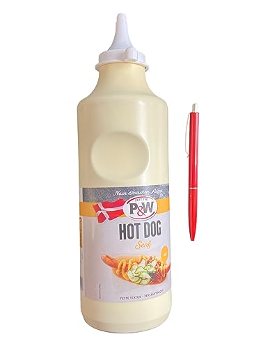 P&W HOT DOG Senf süß 900g + Druckkugelschreiber