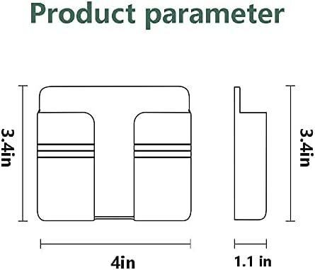 Vista 7 de CEI&BPY Soporte para teléfono de montaje en pared, soporte para teléfono con autoadhesivo. Soporte de teléfono para carga y RV para iPhone y Android