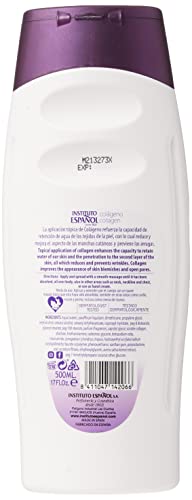 Avena Instituto Espanol Collagen body regeneration softens Moisturizes, Locion de Colageno 500ml image 5