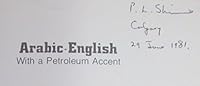 Arabic-English, with a petroleum accent 0878140433 Book Cover