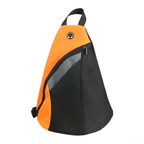 Mochila de raqueta de pickleball de un solo hombro impermeable y de gran volumen