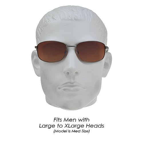 Image of proSPORT Aviator Big & Tall Sunglass Mens Oversize Extra Large & Wide Fit Polarized Available