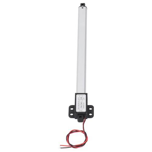 Natudeco Electric Linear Actuator DC12V, Automatic Lifting Motion Actuator with 200 mm Stroke 150 N Thrust IPX4 Rating for Automation Agricultural Machinery Material Handling