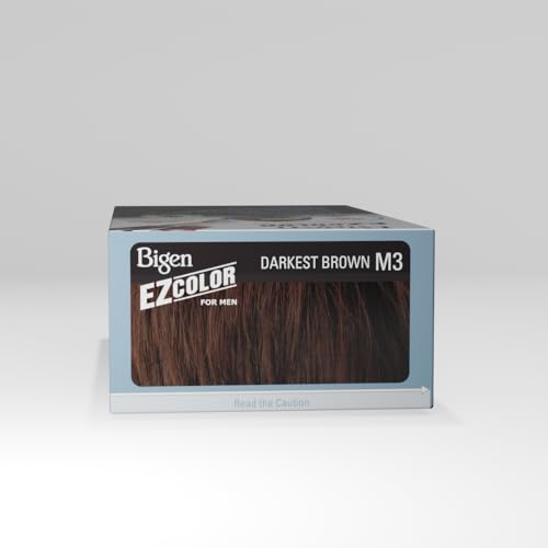 Image of M3 Bigen EZ Color for Men Darkest Brown - 3 Pack
