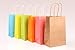 Produktbild Mlying 30 Stück Papiertüten Kraftpapier mit Kordel als Tragegriff mit 6 Farben, 21 x 15 x 8 cm