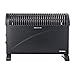 Schallen 2000W Electric Convector Radiator Heater - 3 Heat Settings, Adjustable Thermostat & Overheat Protection in All Black Schallen 2000W Electric Convector Radiator Heater - 3 Heat Settings, Adjustable Thermostat & Overheat Protection in All Black