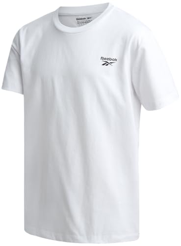 T-shirt Reebok pour garçons vêtement été respirant en coton avec logo