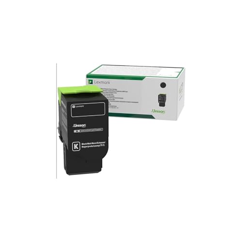 Lexmark 80C00KG cartouche toner noir originale pour imprimante laser CX510