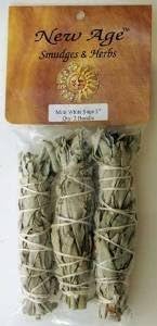 5 X White Sage Smudge Stick 3-Pack