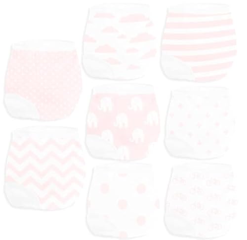 Image of BaeBae Goods Potty Training Underwear for Girls 8 Piece, Absorbent Cotton Baby Toddler Training Pants 12M 2T 3T 4T 5T