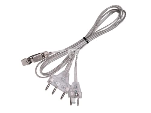 Radical Fencing PBT Electric Sabre/foil Body Cord Long-Life Clear Plugs