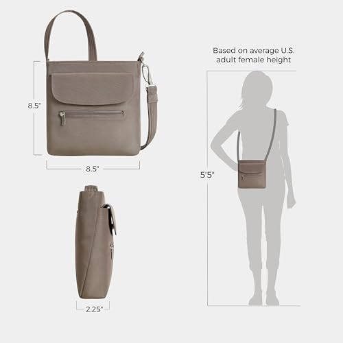 Image of Travelon Anti-Theft Classic Mini Shoulder Bag