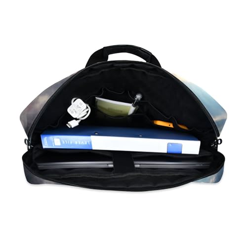 Maletín portátil con estampado divertido de astronauta para laptop 13-15.6" miniatura 6
