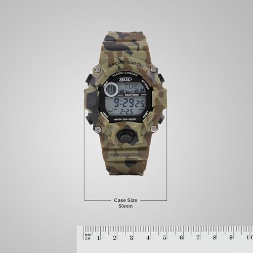 Image of Zoop Digital Watch with Digital Dial & Military Camo Strap for Boys Kids, from House of Titan - 16051PP04