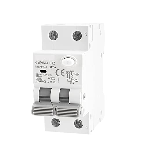 Disjoncteur magnétique RCBO type AC pour éviter les surcharges - 5