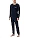 Produktbild Schiesser Herren Schlafanzug Lang Wärmere Baumwolle - Fein Interlock Pyjamaset, Dunkelblau_179295, 52 EU