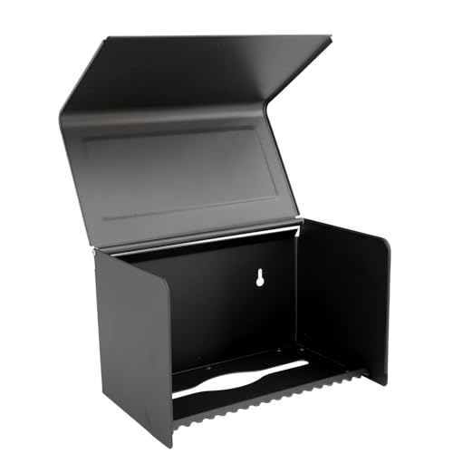 Wall Toilet Paper Box Cover, Space Aluminum Waterproof Easy Installation Toilet Paper Dispenser Box for Bathroom