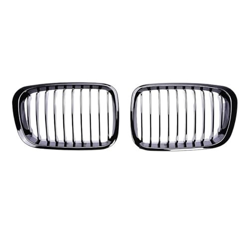 Grille calandre avant noir brillant pour BMW Série 3 E46 330i 325i 320i 2002-2005 Berline