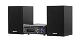 Sistema de CD de música compacto con 2 x 35 W (RMS).