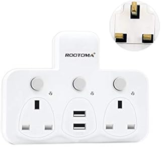 Plug Extension Sockets with USB, Multiplug, Wall Plug Adapter with surge protecion, Extension Plug with USB, Extension Plug Sockets with individual switches, Switched Extension Lead